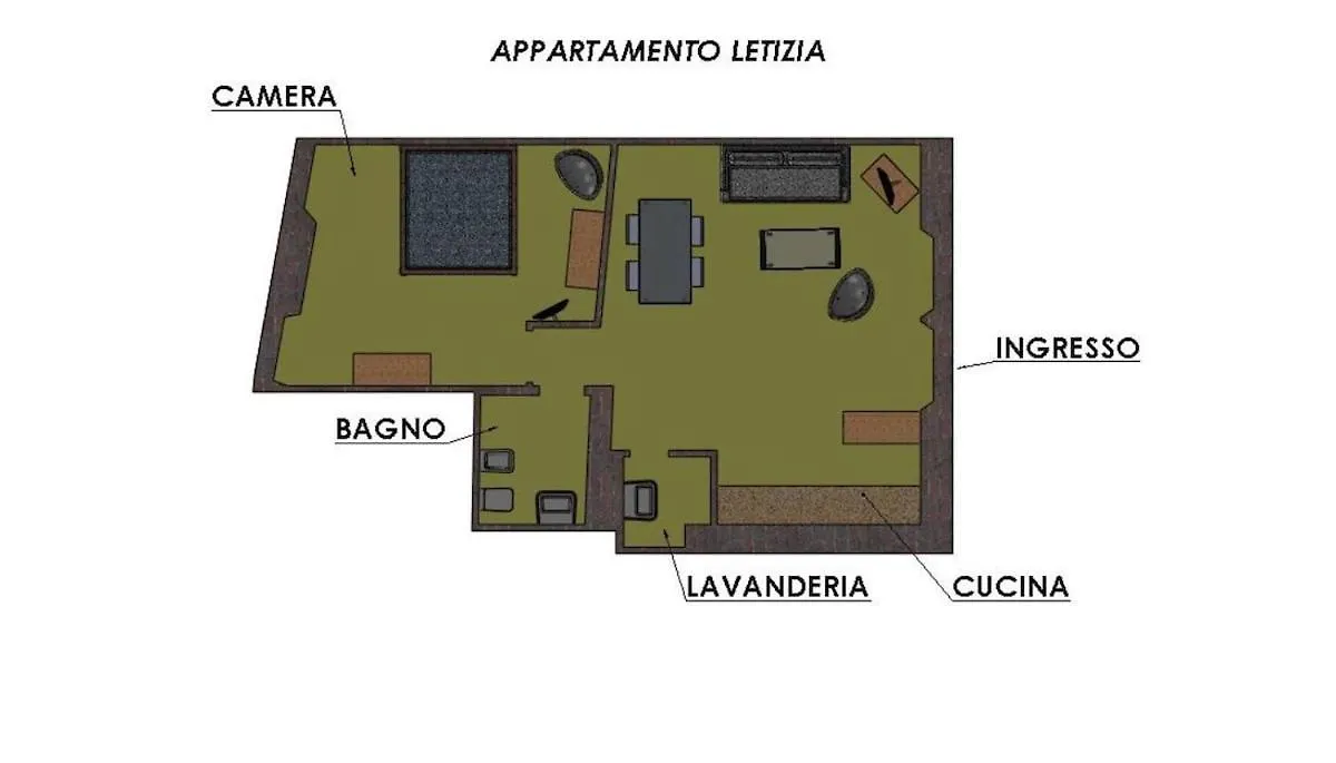 Holiday home Letizia E Comfort A San Frediano Florence Italy